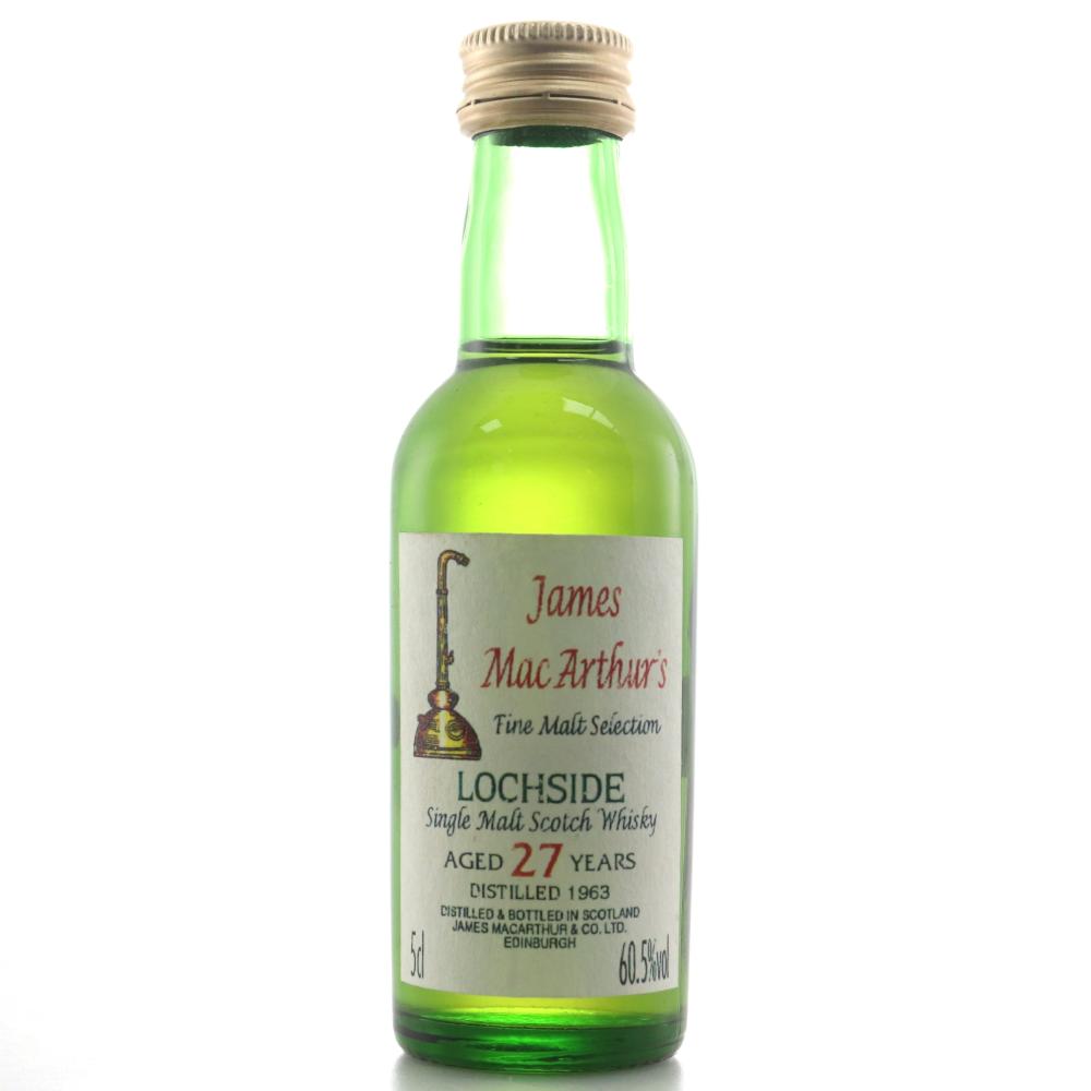 Lochside 1963 James MacArthur's 27 Year Old Miniature 5cl