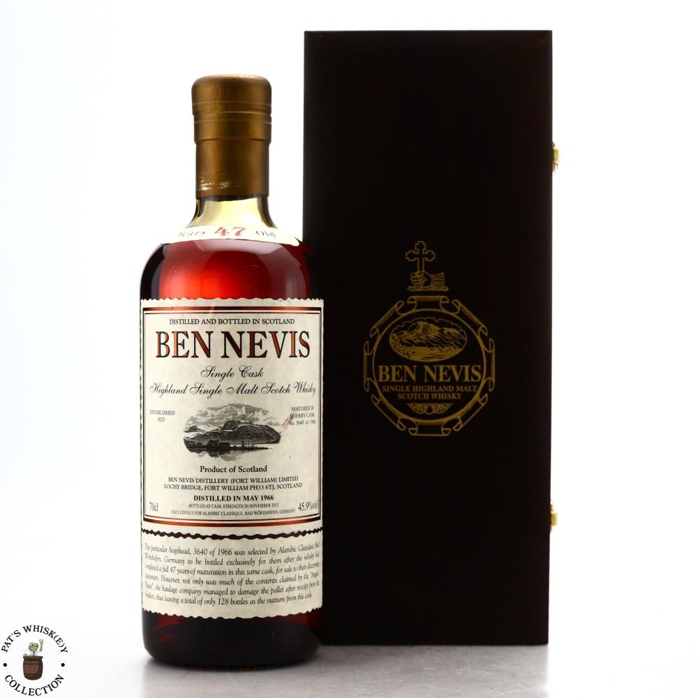 Ben Nevis 1966 Single Sherry Cask 47 Year Old #3640 / Alambic Classique