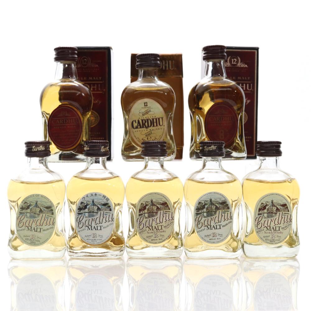 Cardhu 12 Year Old Miniatures 8 x 5cl