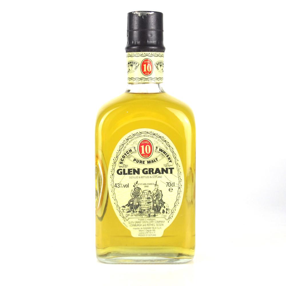 Glen Grant 10 Year Old / Seagram Italia Import