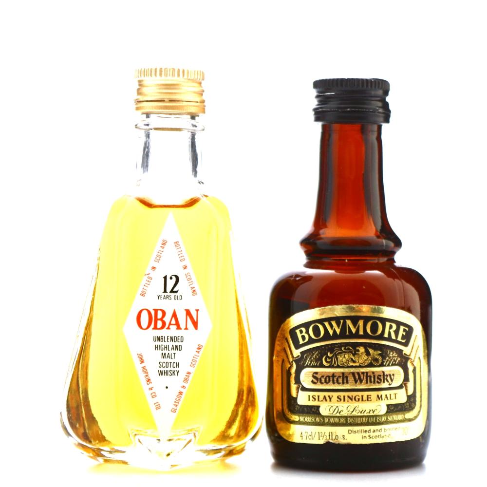 Oban & Bowmore Miniatures x 2