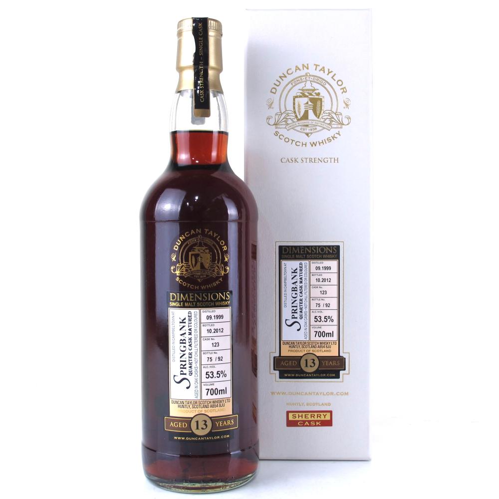 Springbank 1999 Duncan Taylor 13 Year Old