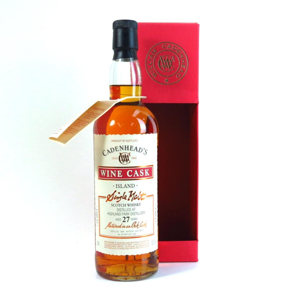 Highland Park 1988 Cadenhead's 27 Year Old