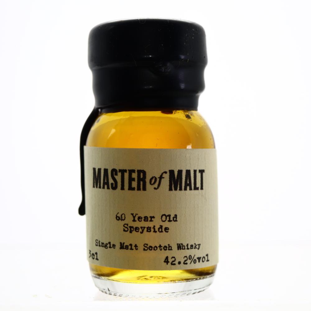 Speyside Single Malt 60 Year Old Miniature 3cl / Master of Malt