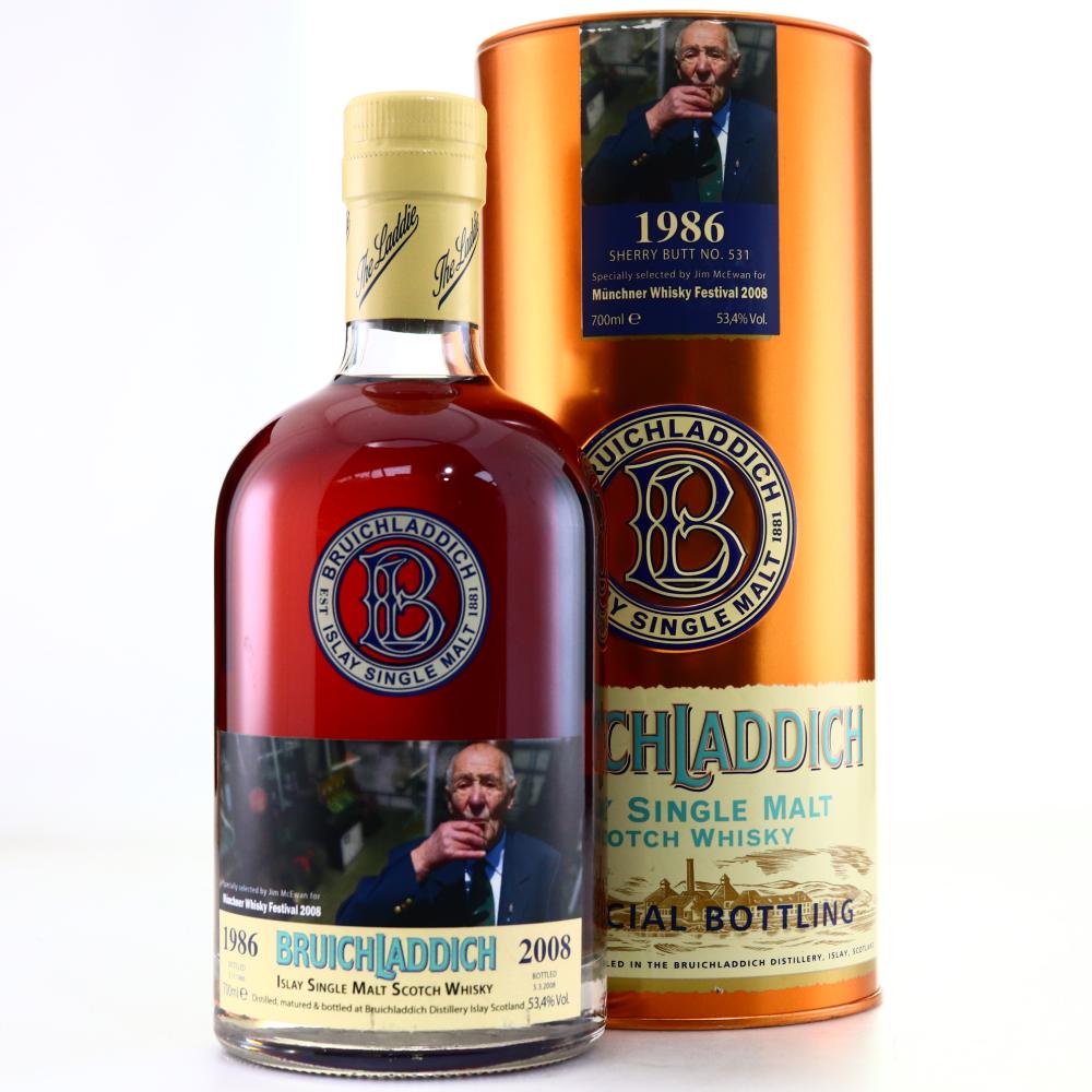 Bruichladdich 1986 Single Cask / Munchner Whisky Festival 2008