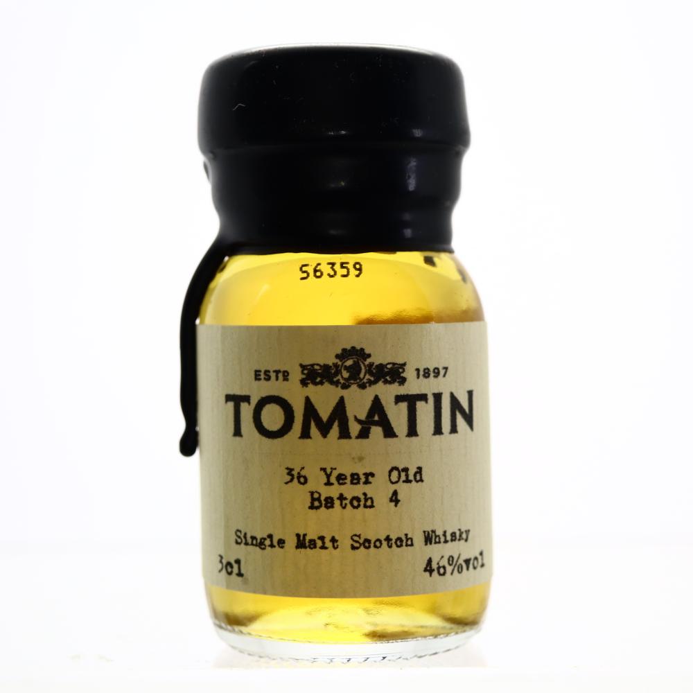 Tomatin 36 Year Old Rare Cask Batch #4 Miniature 3cl