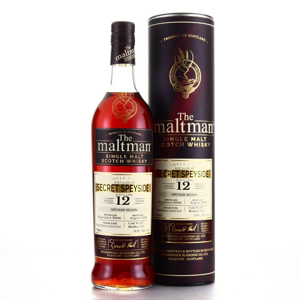 Secret Speyside Single Malt 2006 Maltman 12 Year Old 