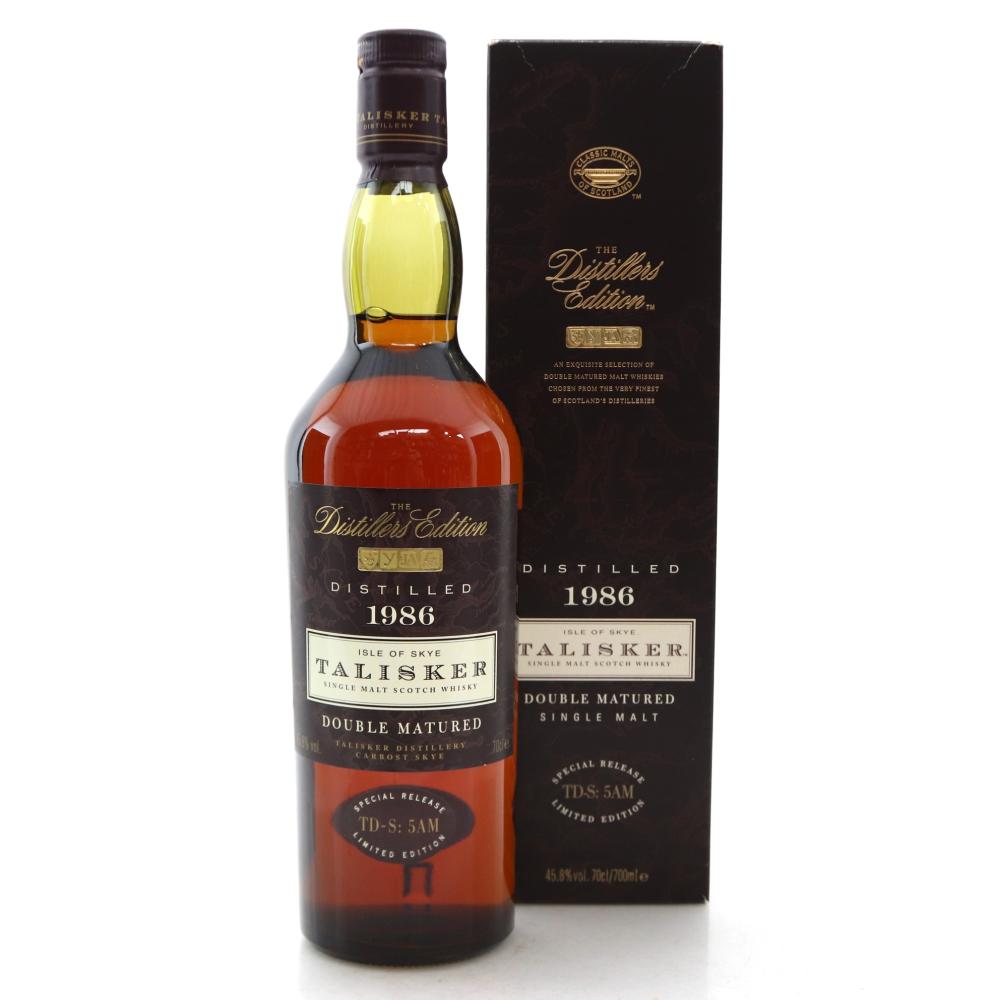Talisker 1986 Distillers Edition / First release