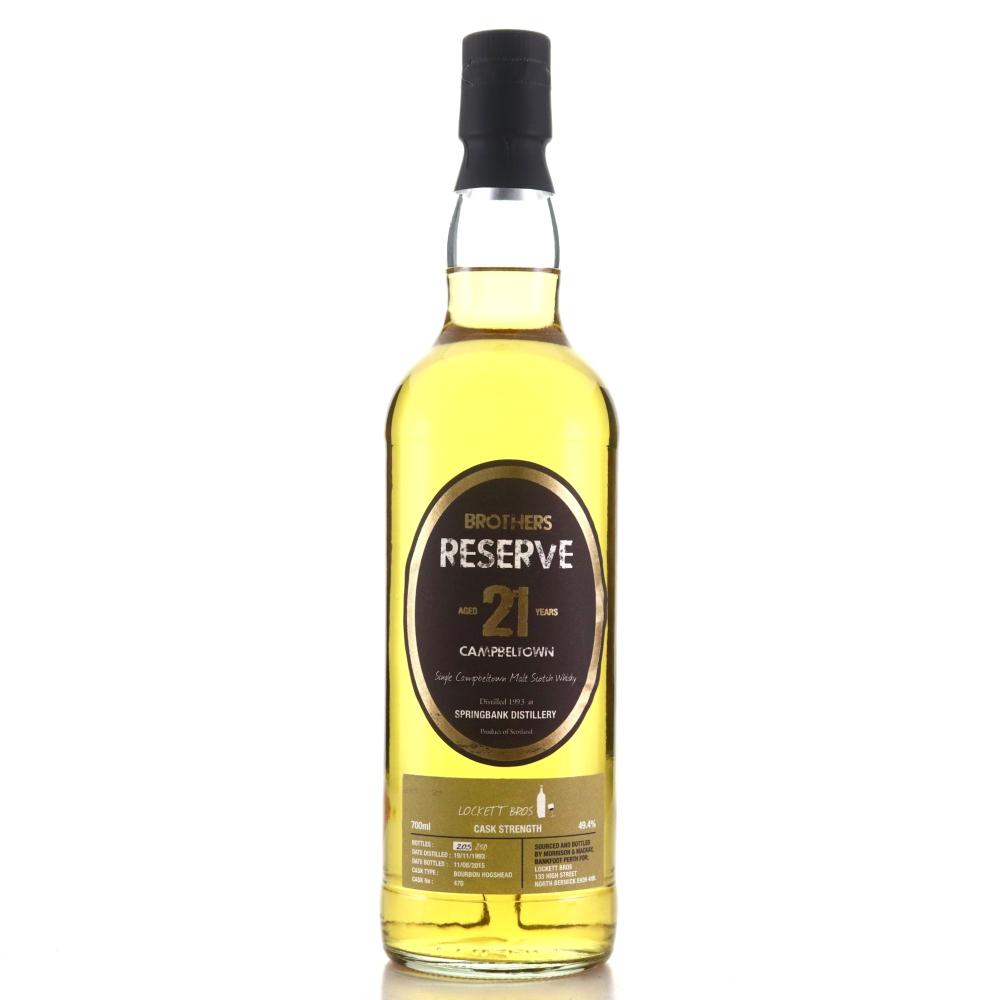 Springbank 1993 Brothers Reserve 21 Year Old Single Cask #470