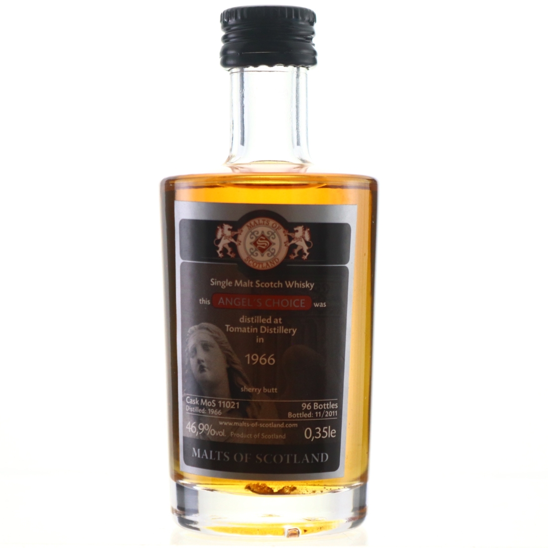 Tomatin 1966 Malts of Scotland Sherry Butt Miniature 