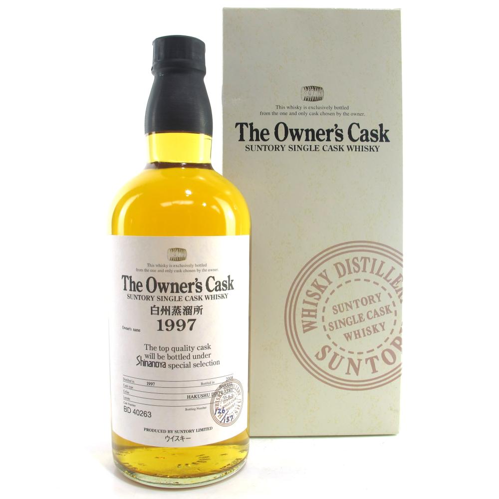 Hakushu 1997 Owners Cask #BD40263 / Shinanoya Special Selection