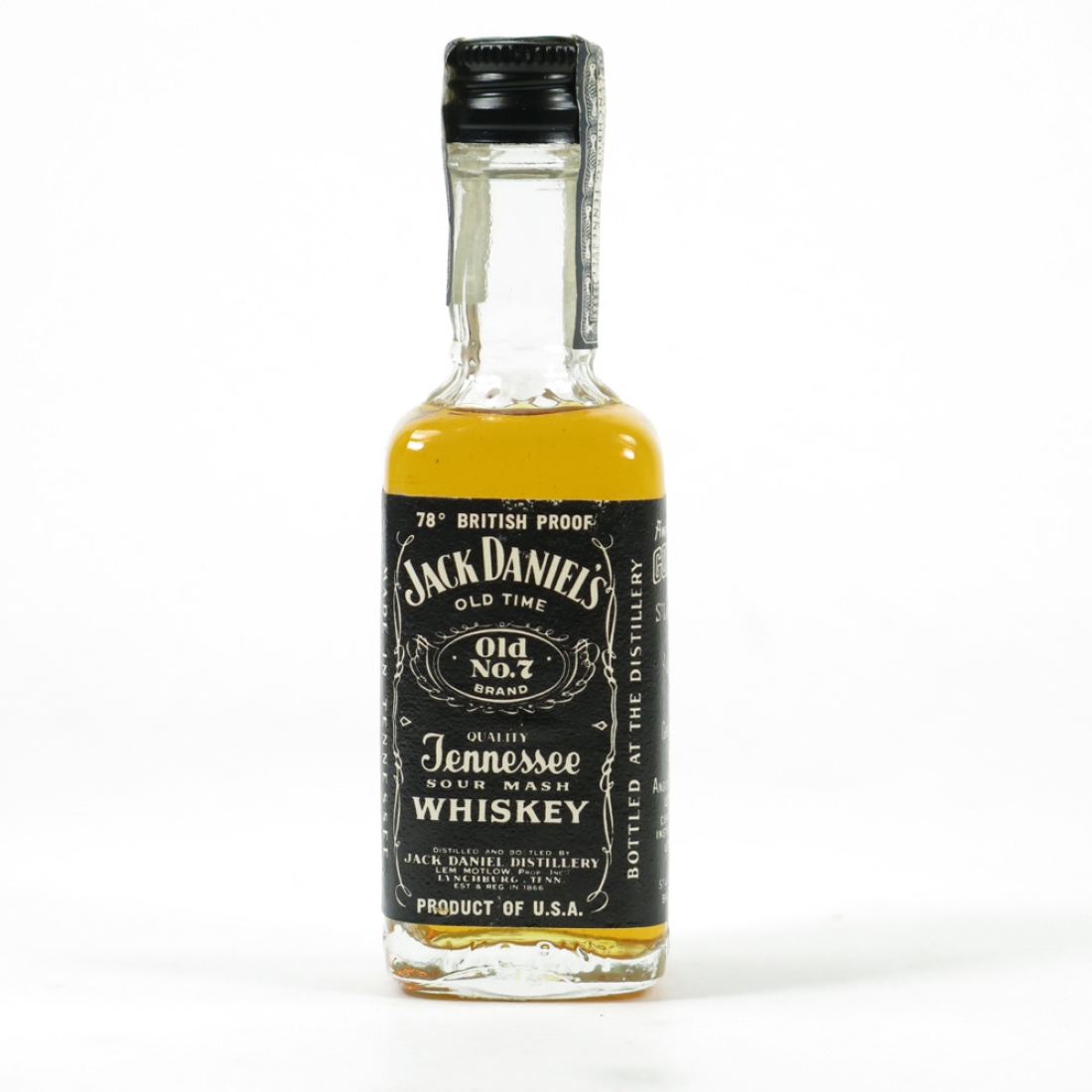 Jack Daniel's 1970s Miniature