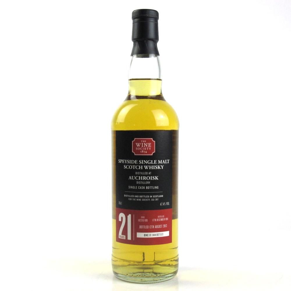 Auchroisk 1991 Wine Society 21 Year Old