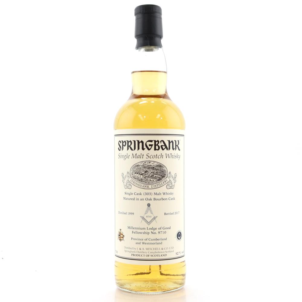 Springbank 1999 / Millennium Lodge of Good Fellowship