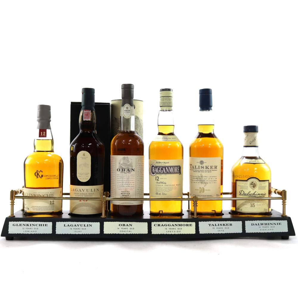Classic Malts Collection 6 x 70cl / including Plinth