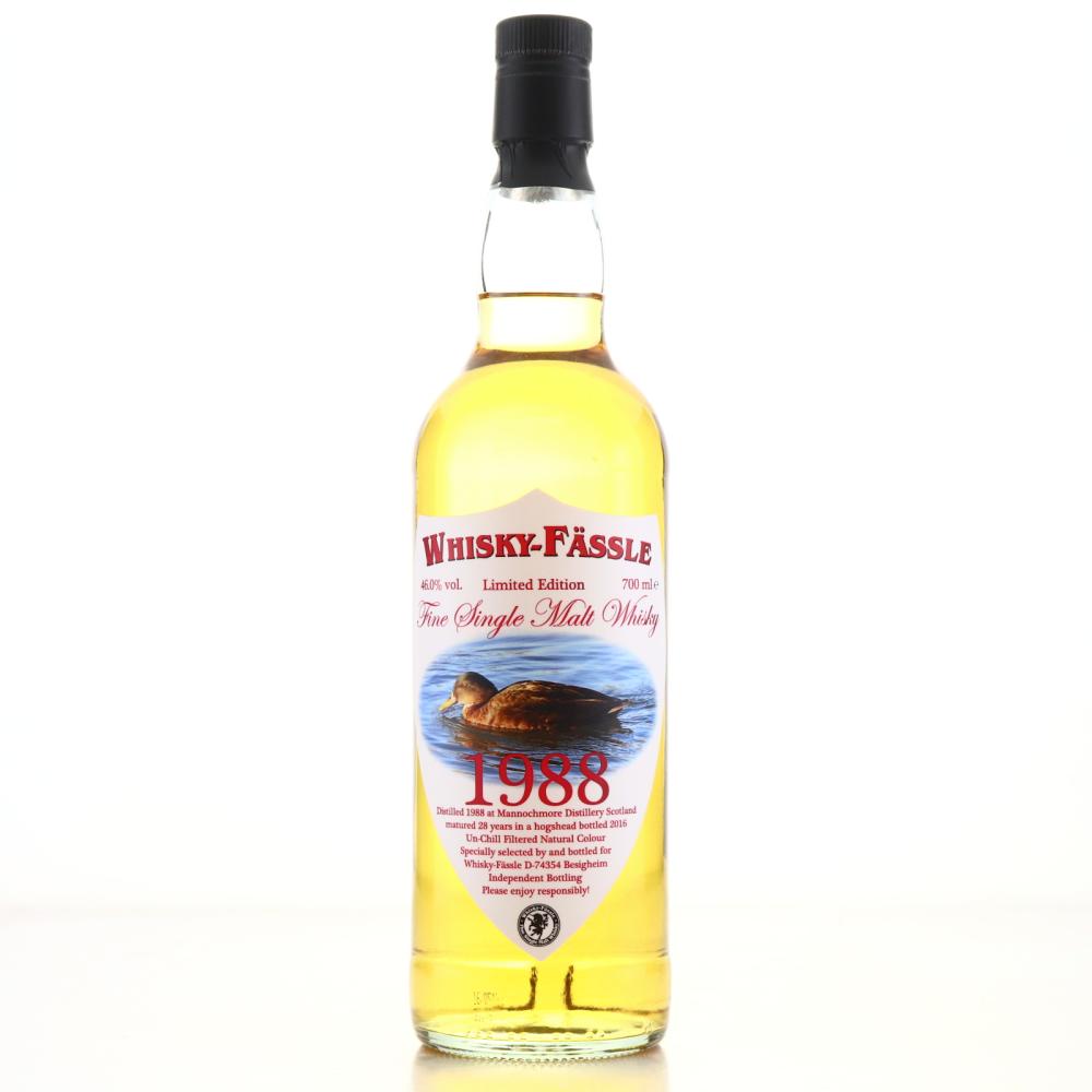 Mannochmore 1988 Whisky Fassle 28 Year Old