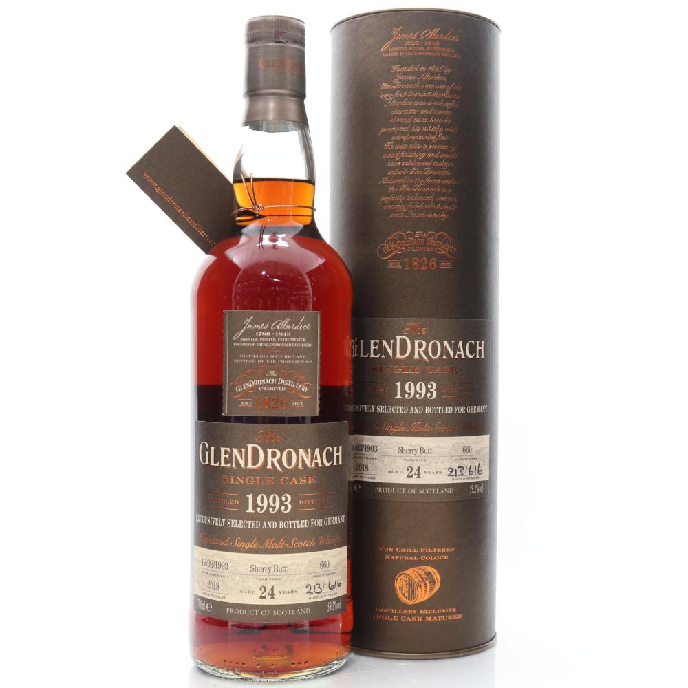 Glendronach 1993 Single Cask 24 Year Old #660 / Germany