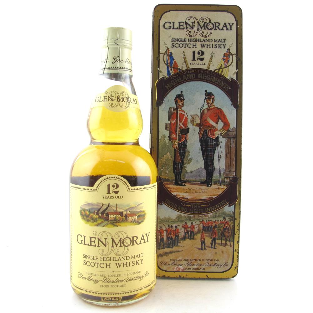 Glen Moray 12 Year Old 1980s / The Highland Light Infantry