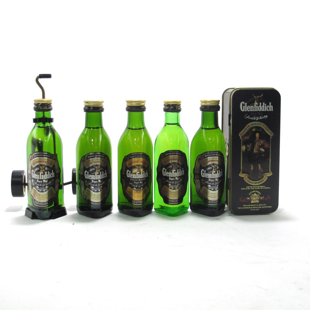 Glenfiddich Special Old Reserve Miniatures 5 x 5cl / includes Clan Murray Tin