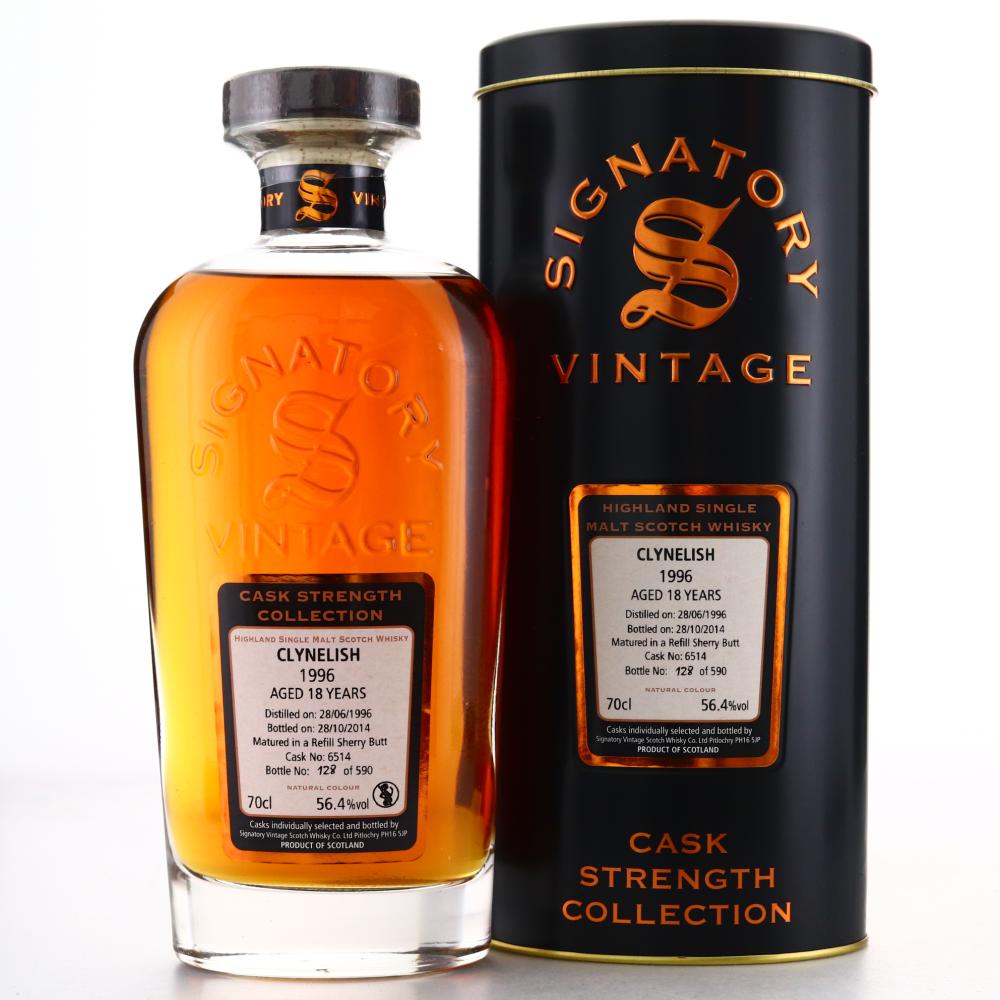 Clynelish 1996 Signatory Vintage 18 Year Old Cask Strength