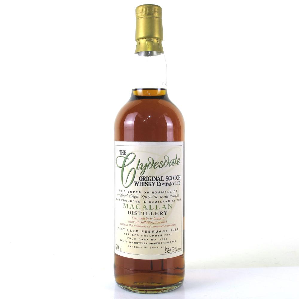 Macallan 1990 The Clydesdale Single Cask #2643
