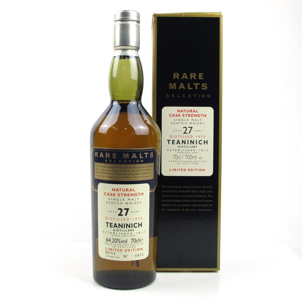 Teaninich 1972 Rare Malt 27 Year Old