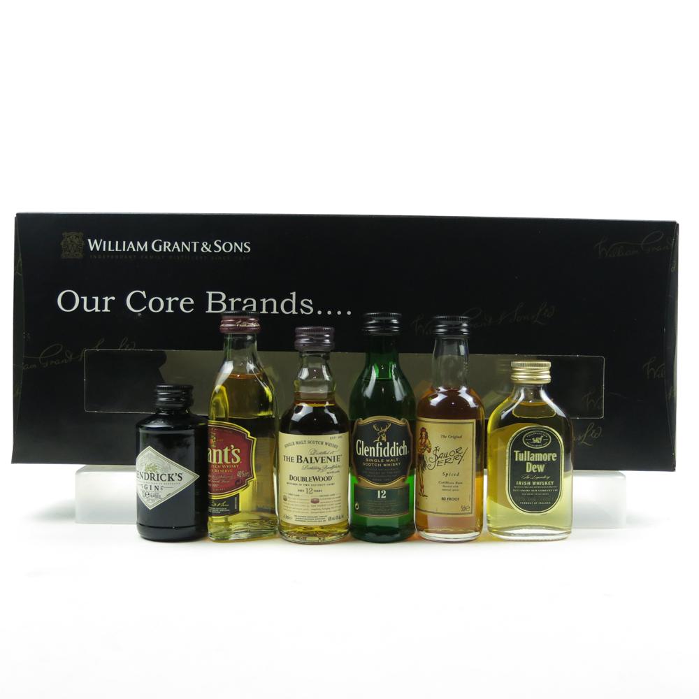 William Grant and Sons 'Our Core Brands' Gift Pack / 6 x 5cl