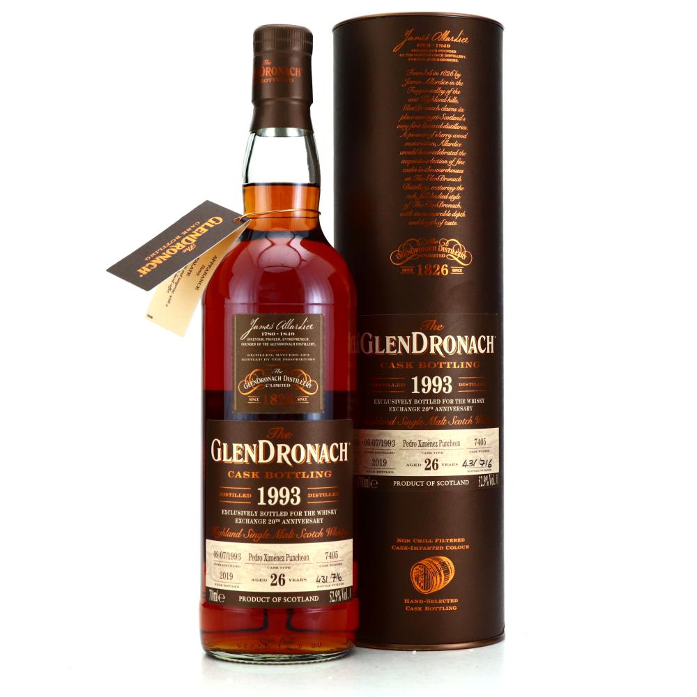 Glendronach 1993 Single PX Cask 26 Year Old #7405 / TWE 20th Anniversary