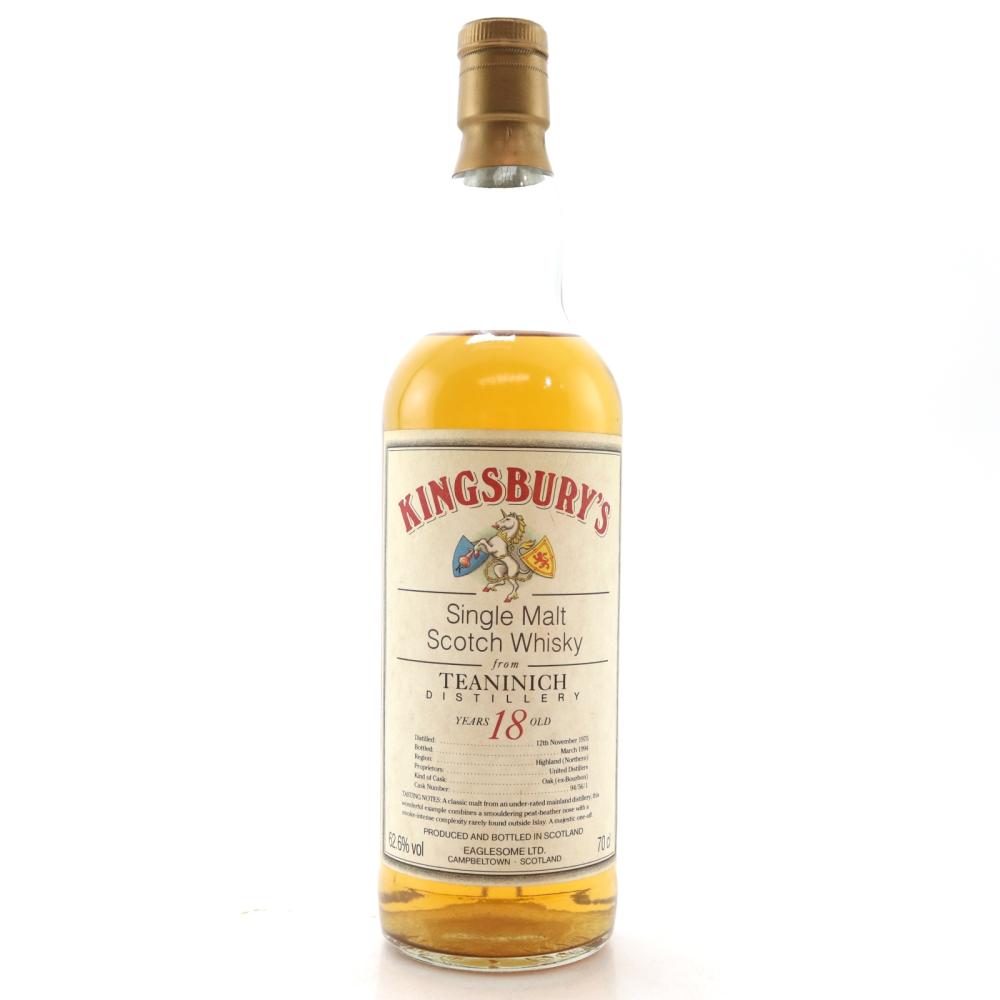 Teaninich 1975 Kingsbury 18 Year Old