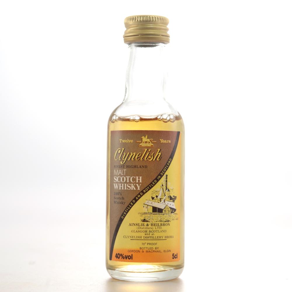 Clynelish Ainsle and Heilbron Miniature 5cl 1980s