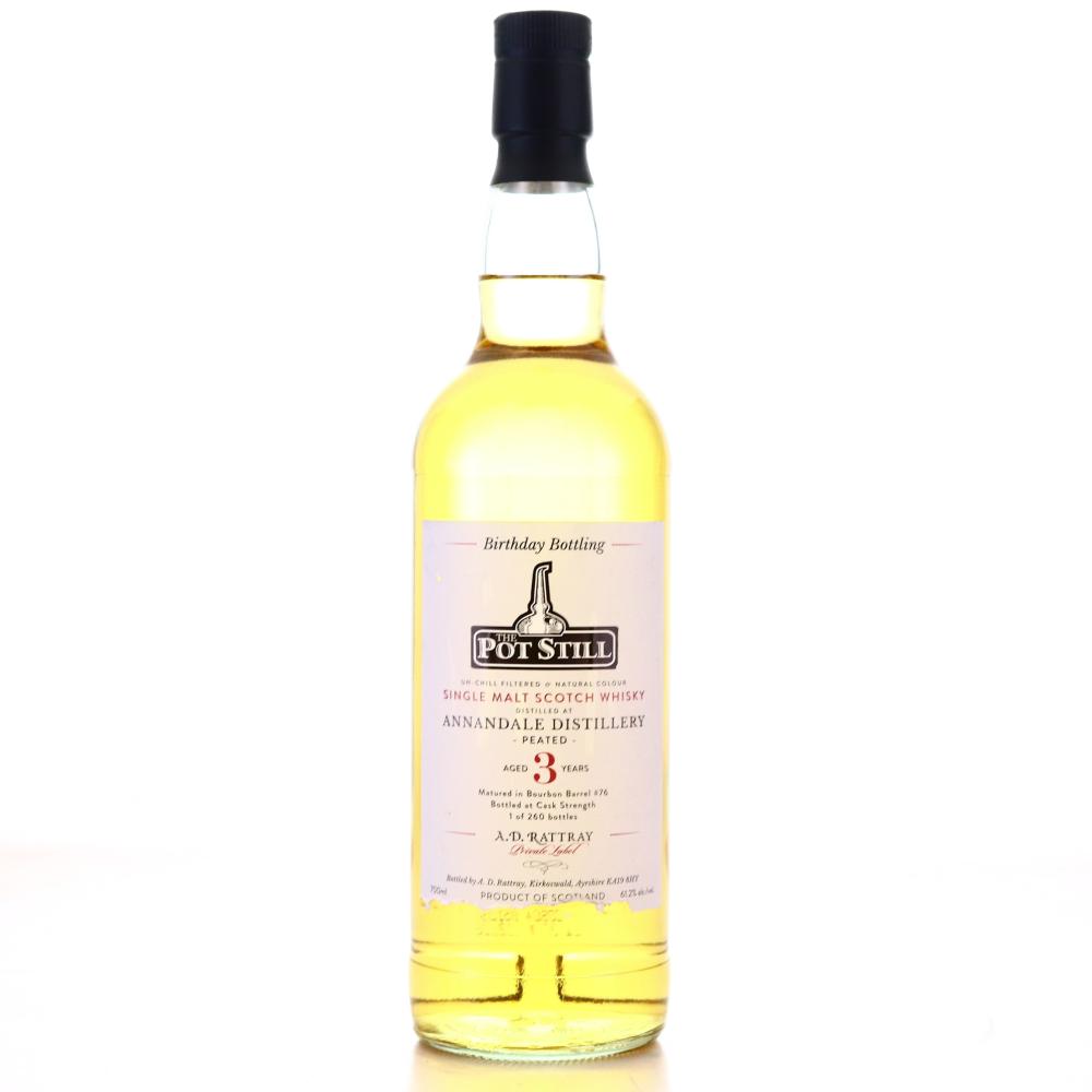 Annandale 3 Year Old A.D. Rattray / Pot Still Birthday Bottling