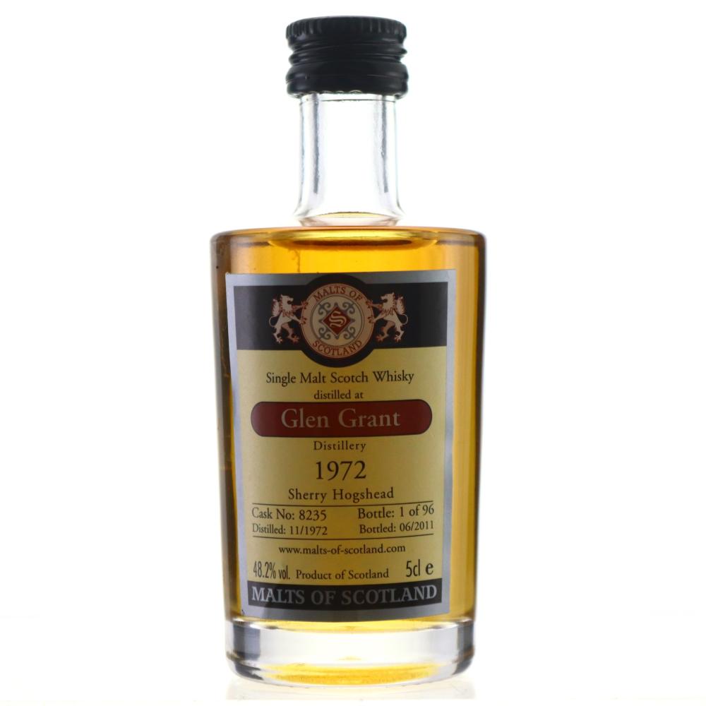 Glen Grant 1972 Malts of Scotland Miniature
