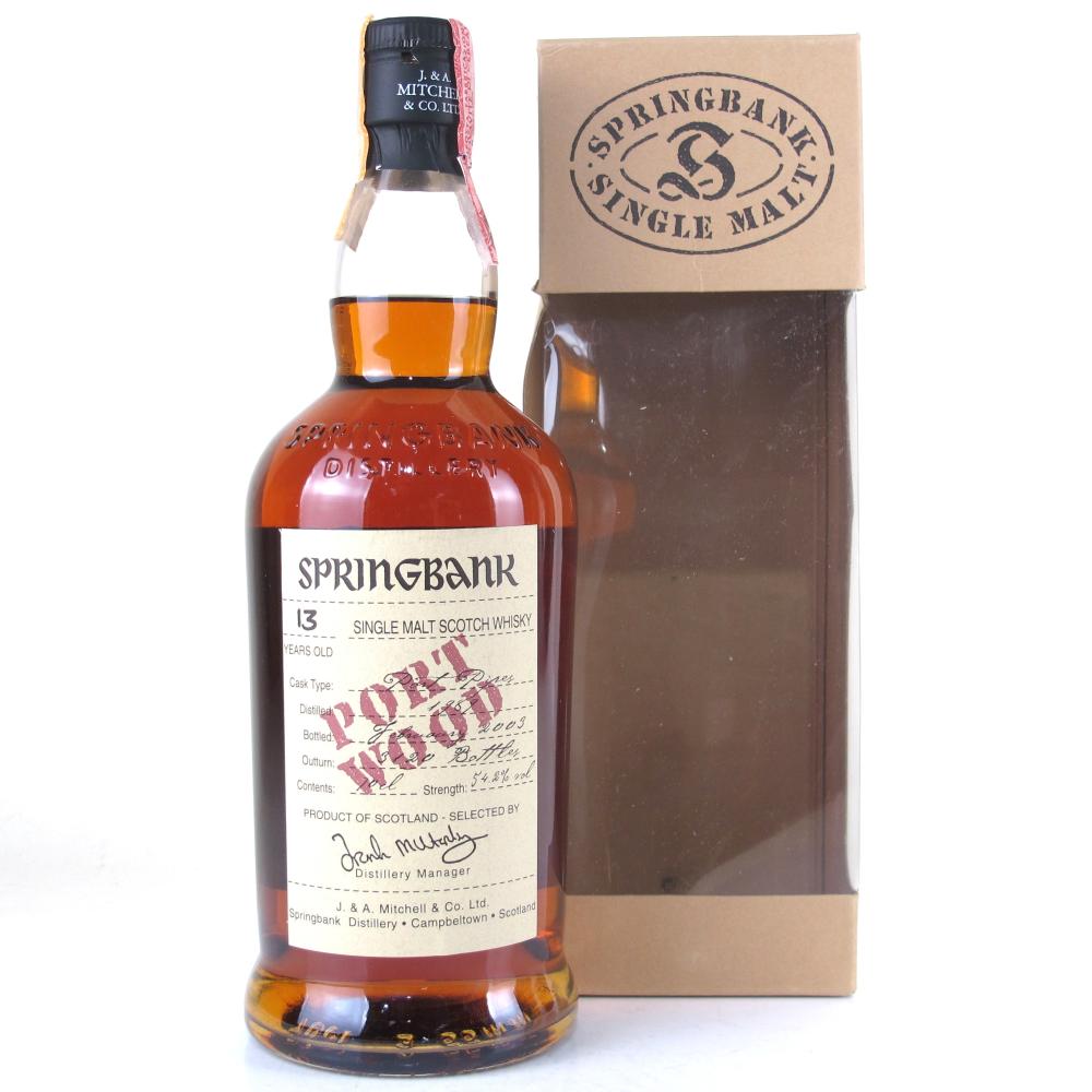 Springbank 1989 13 Year Old Port Wood