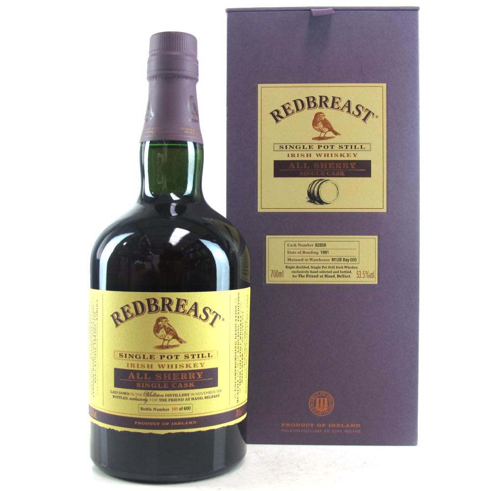 Redbreast 1991 All Sherry Single Cask #82858 / Friend at Hand Exclusive