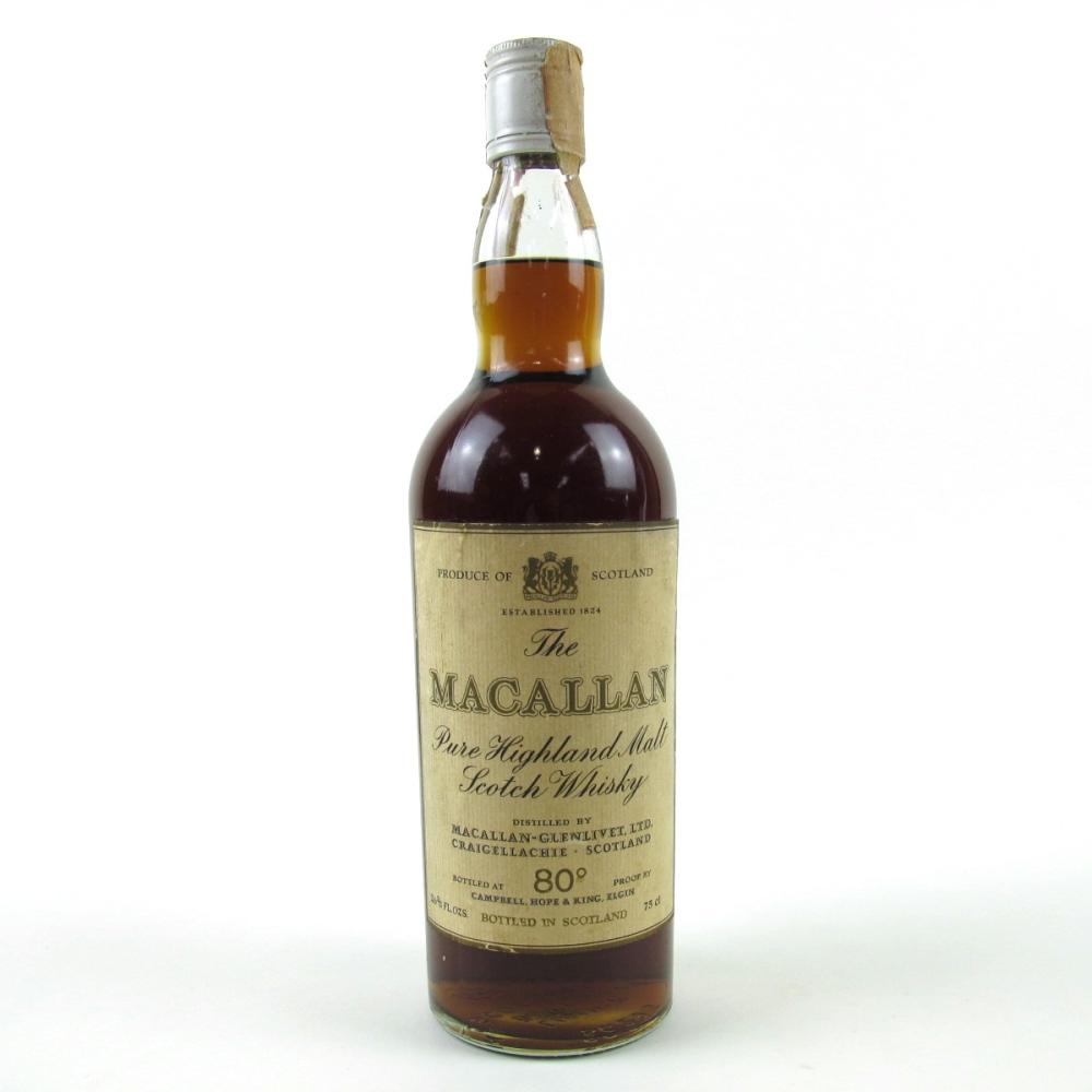 Macallan Vintage Campbell, Hope and King