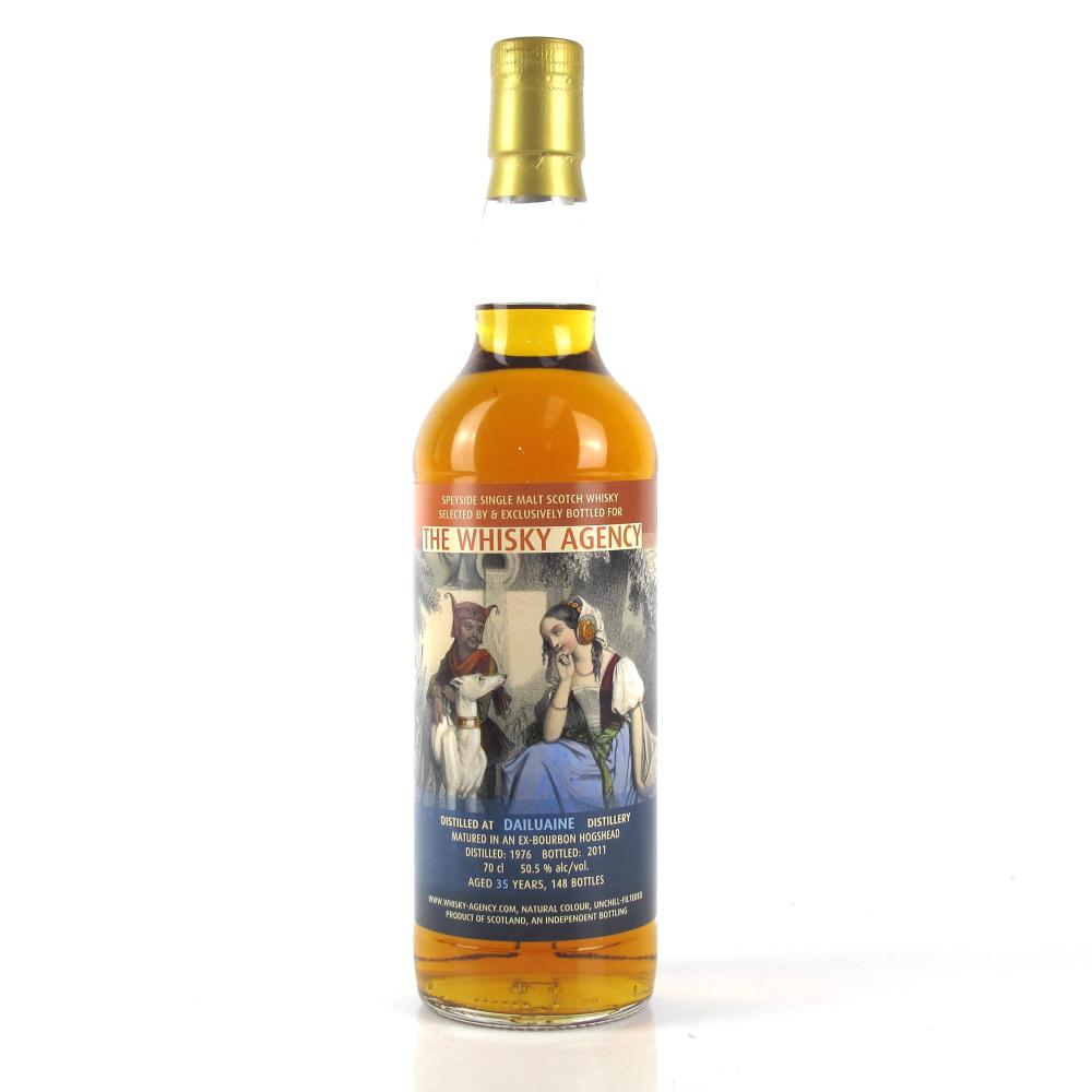 Dailuaine 1976 The Whisky Agency 35 Year Old Romantiques