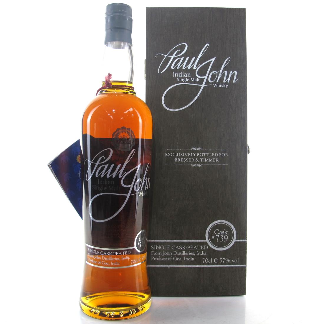 Paul John Peated Single Cask  #739 / Bresser and Timmer Exclusive