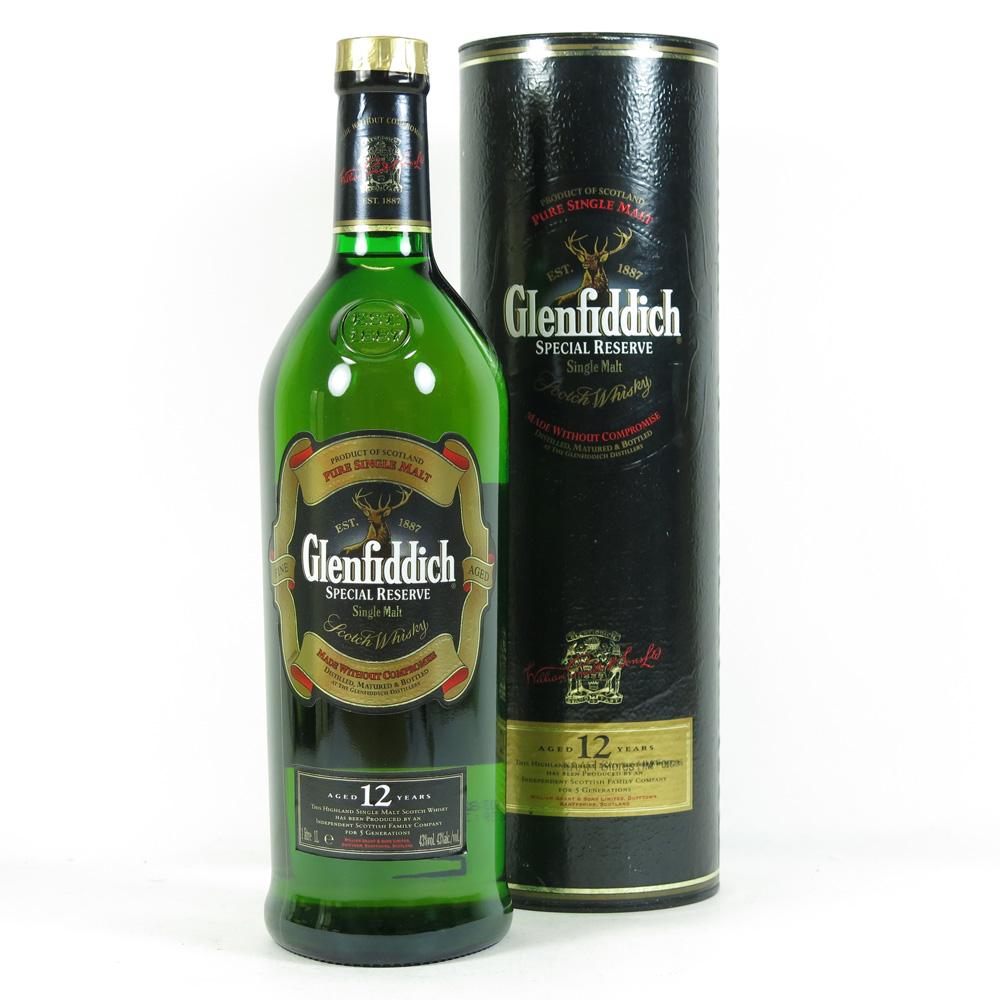 Glenfiddich Special Reserve NAAFI Stores 1 Litre