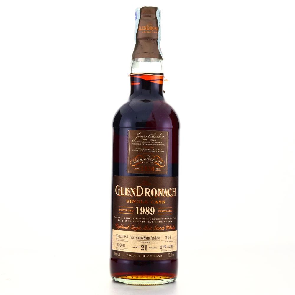 Glendronach 1989 Single PX Cask 21 Year Old #3314