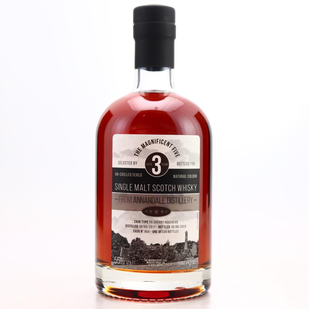Annandale 2017 The Magnificent Five 3 Year Old Single Cask #904