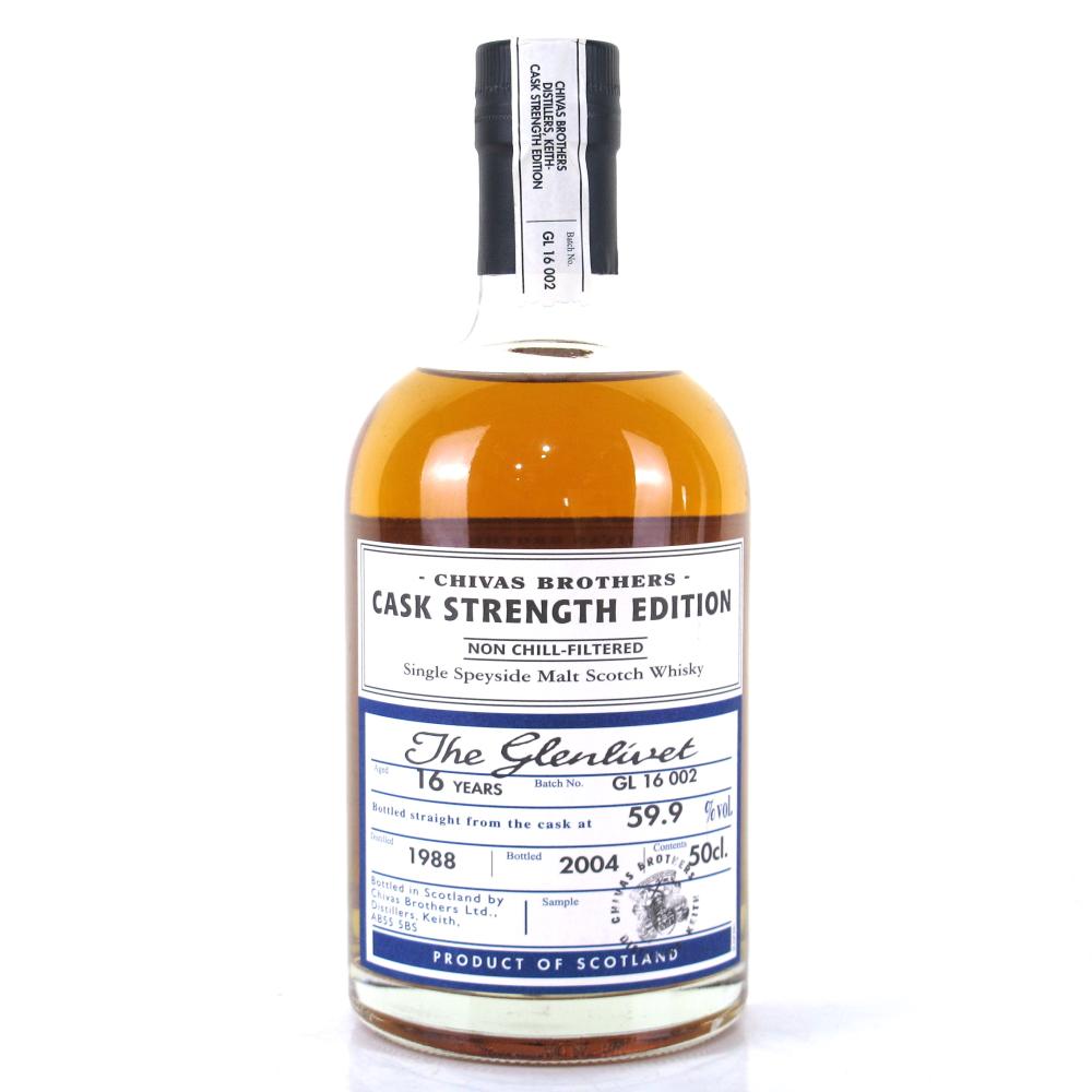 Glenlivet 1988 Cask Strength 16 Year Old Batch #02