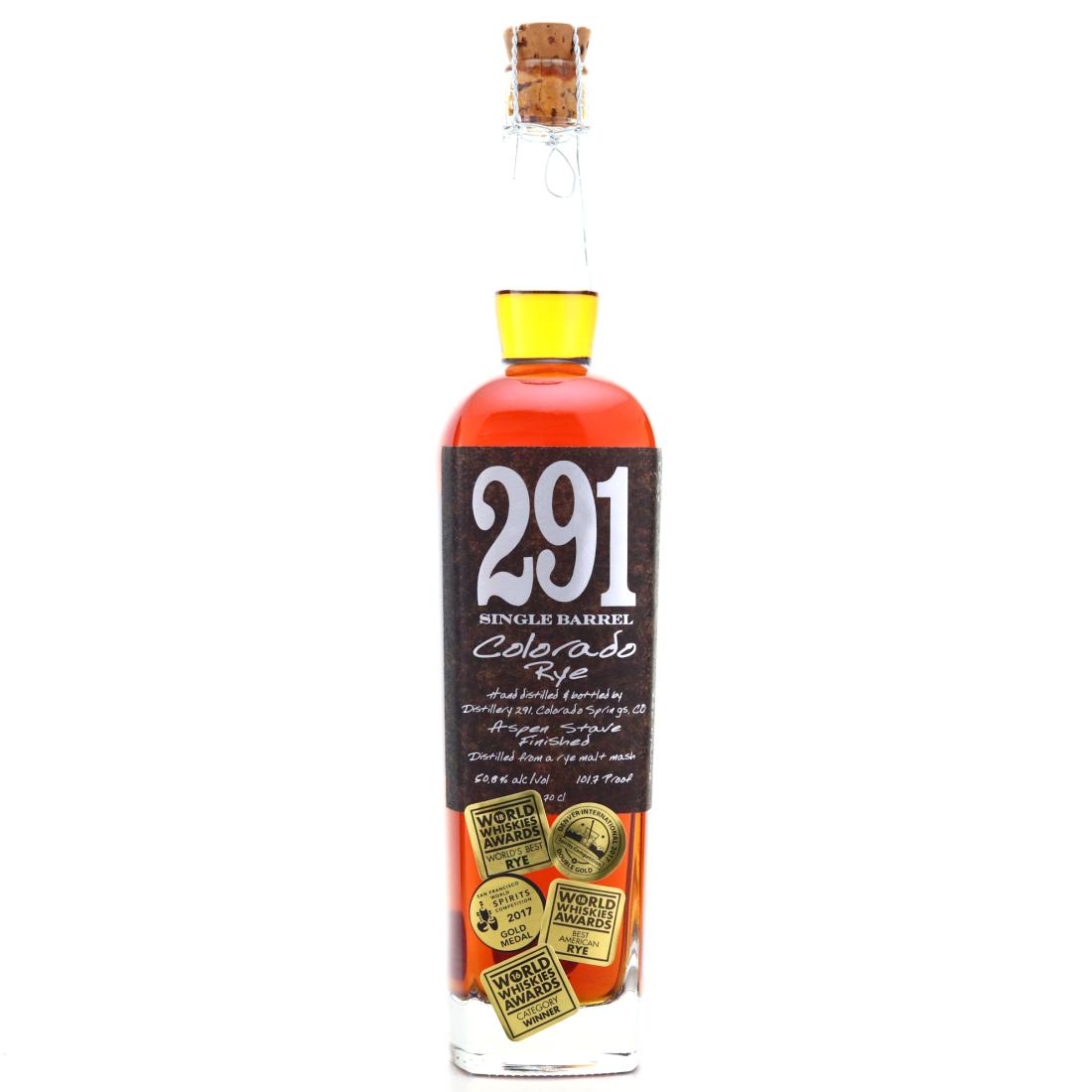 291 Single Barrel Colorado Rye