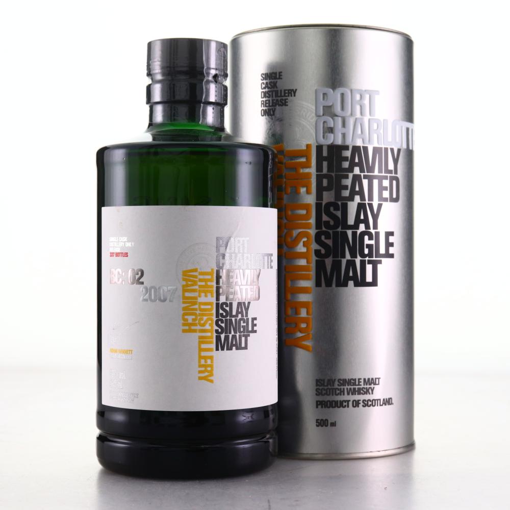 Port Charlotte 2007 Valinch 11 Year Old 50cl / BC:02