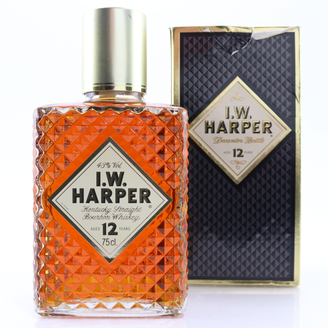 I.W. Harper 12 Year Old Kentucky Straight Bourbon 1990s