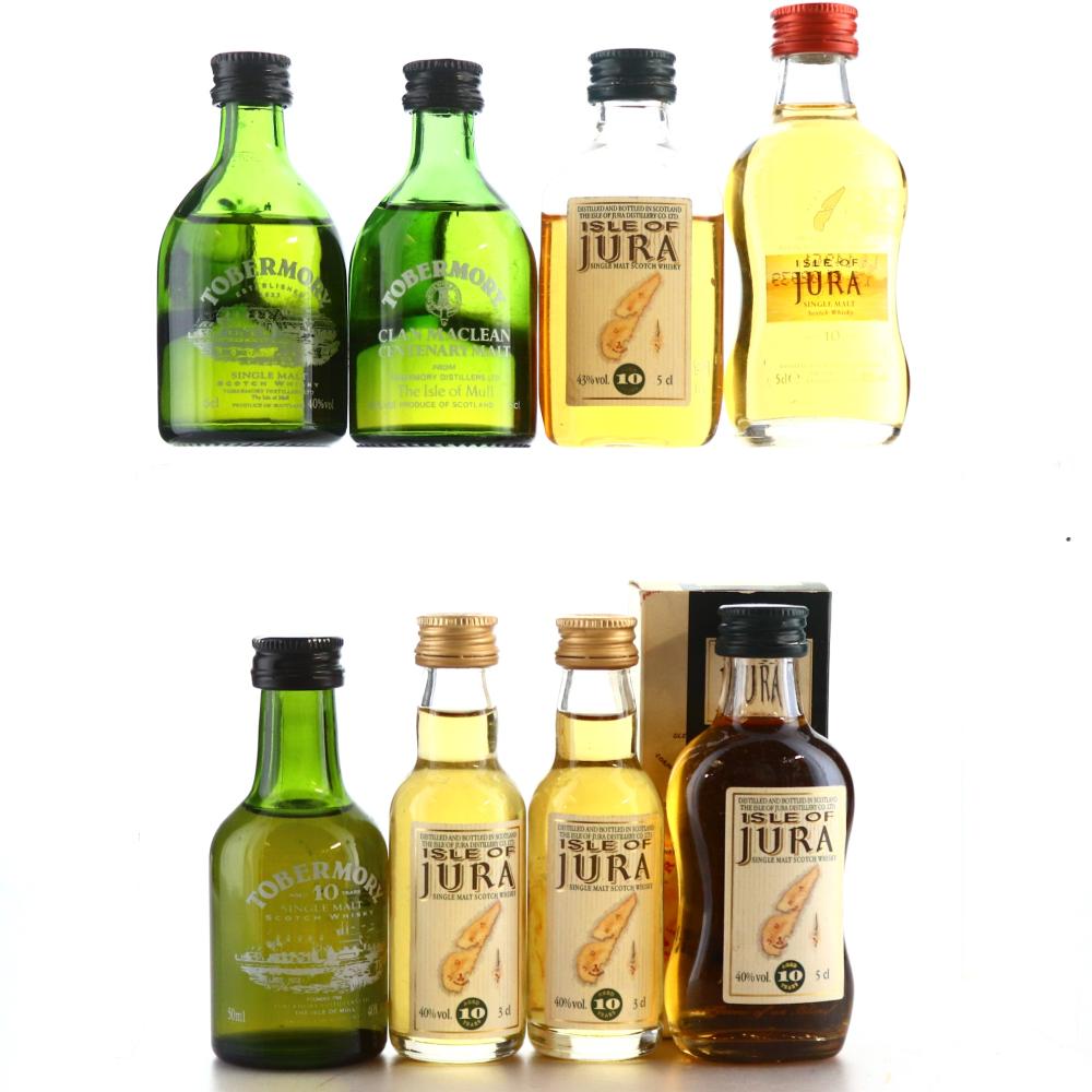 Jura & Tobermory Miniature x 8