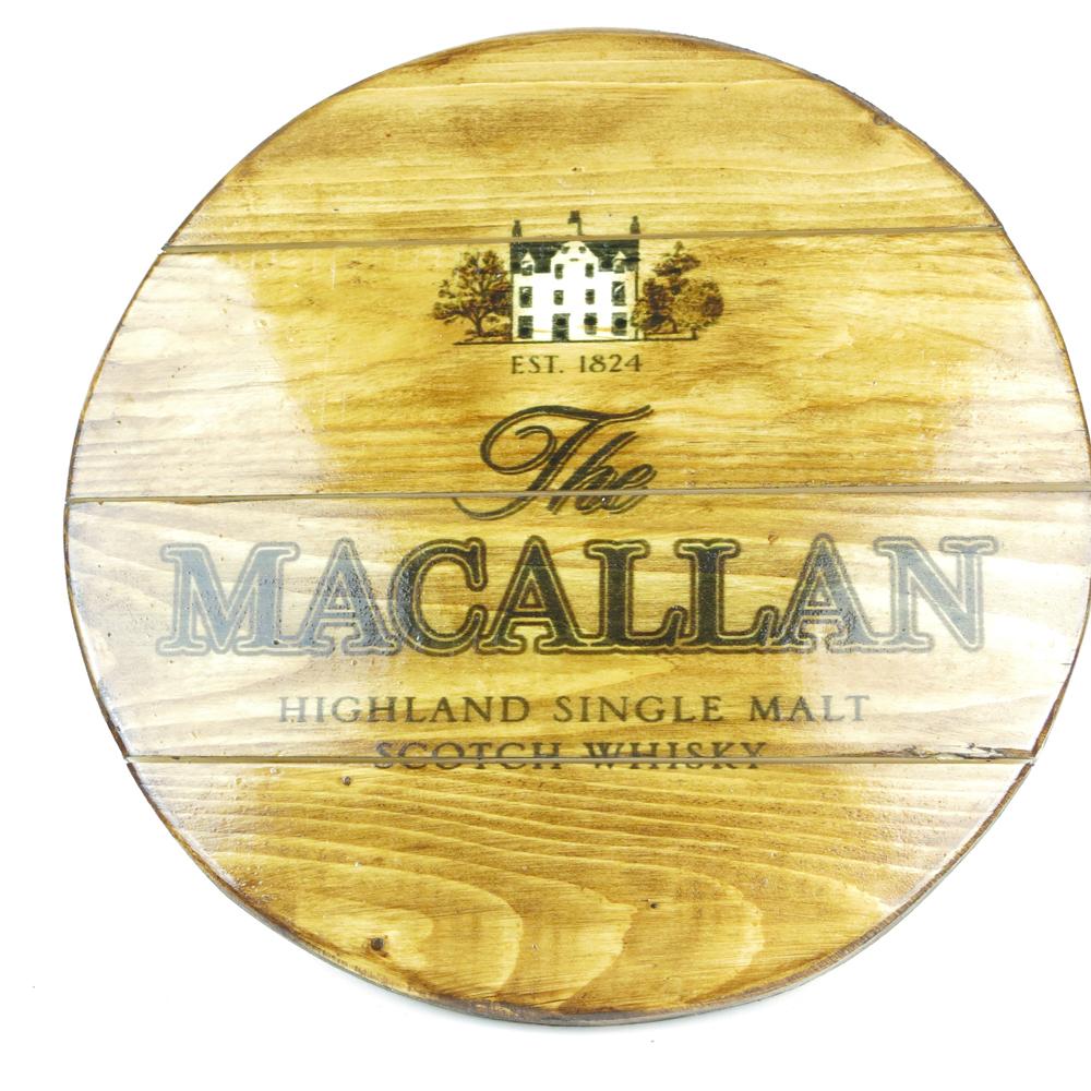 Macallan Wooden Plaque