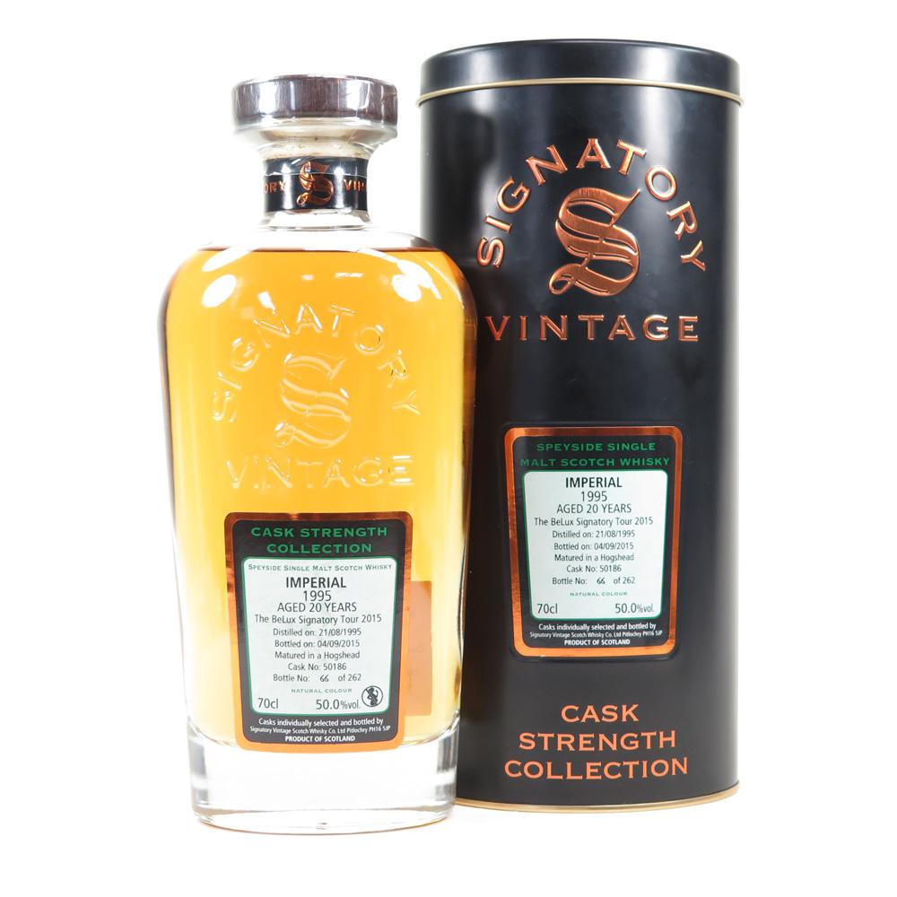 Imperial 1995 Signatory Vintage Cask Strength 20 Year Old / BeLux Tour 2015