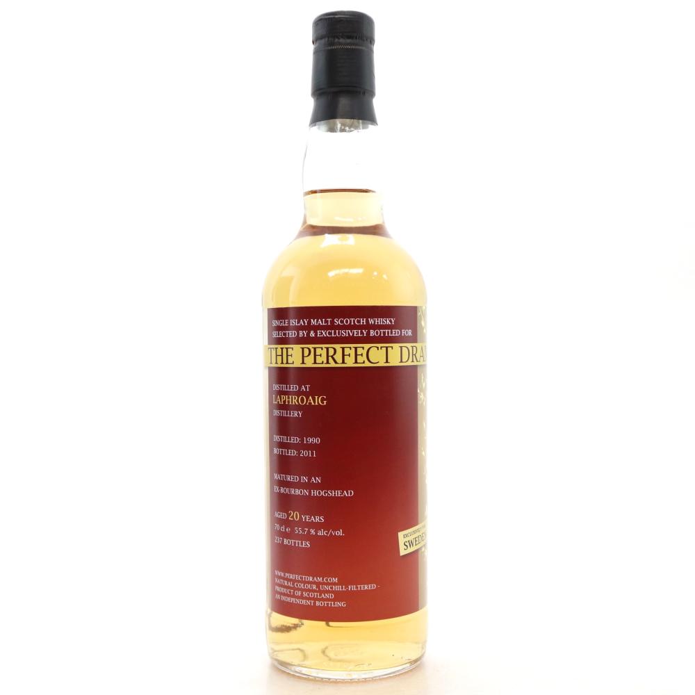 Laphroaig 1990 Whisky Agency 20 Year Old / The Perfect Dram - Sweden Exclusive