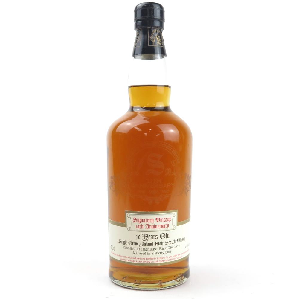 Highland Park 10 Year Old Signatory Vintage / 10th Anniversary