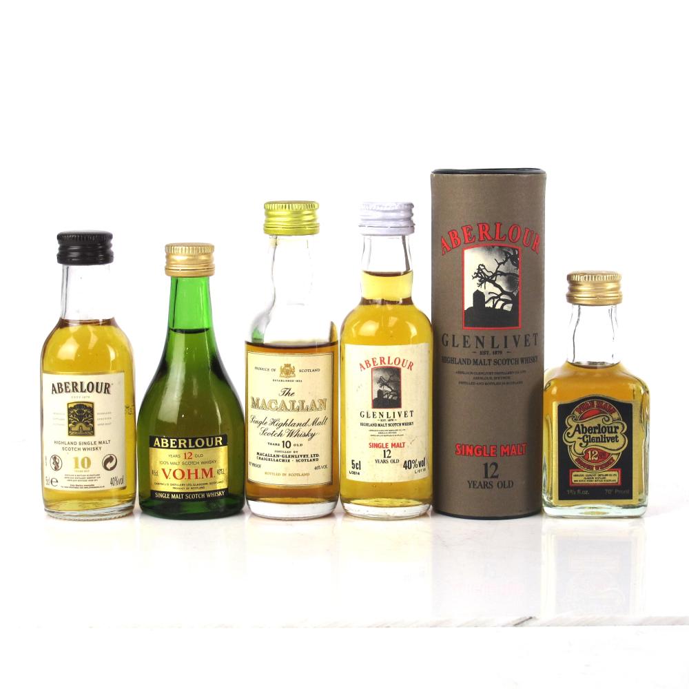 Speyside Single Malt Miniature Selection x 5